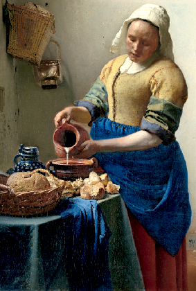 Vermeer's Milkmaid
